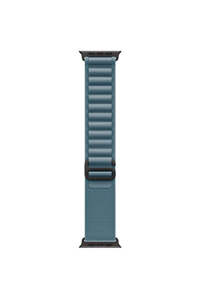 Apple Ceas inteligent Alpine Loop, mic, 49 mm, albastru deschis - finisaj tit...