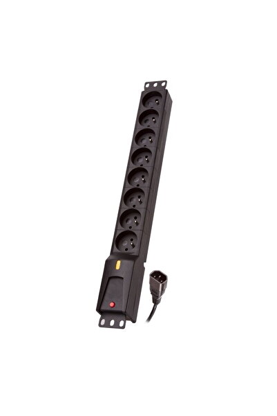 Lestar LZRM 810 BW IEC 320 PDU Extension Cord, 5m