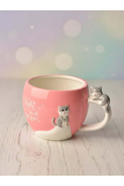 Tohana 3D Animal Ceramic Mug with Handle 460 ml