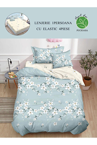 FIONNA.RO Finet Duvet Cover Set With Stretchy 1 Person - Jasmine