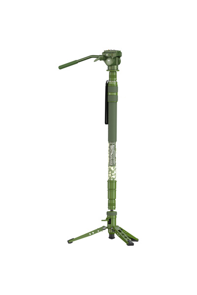 SIRUI Set video monopied cu pedală, versiune camuflaj CVM-145P + CT5X