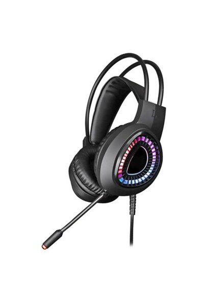 Varr Căști stereo Hi-Fi cu microfon RGB pentru jocuri VH8010