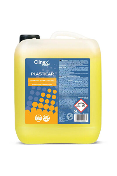 Clinex EXPERT+ Plasti Car, 5 litri, detergent pentru curățarea componentelor ...