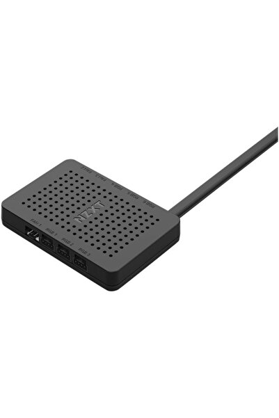 Nzxt Controler LED pentru ventilator v2 (negru, 6x canale RGB, 3x canale pent...