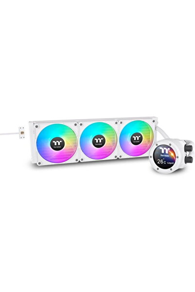 THERMALTAKE TH360 V2 Ultra EX ARGB Sync All-In-One Liquid Cooler - Snow Editi...