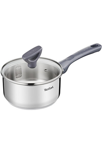 TEFAL Daily Cook Pot with Lid, 16 cm, Induction, Easy-to-Read Gradations, Sta...