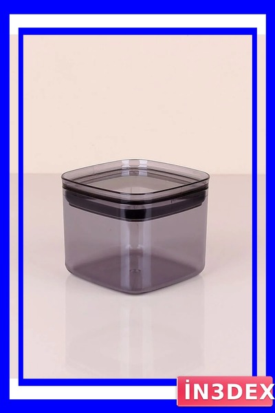 İN3DEX Square Shaped Kitchen Storage Container 0.7 Liter Capacity