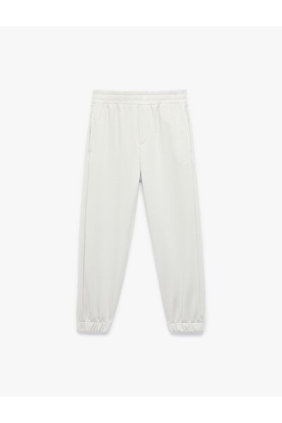 Koton Boy's Tracksuit Bottom 6Skb40094Tk Gray