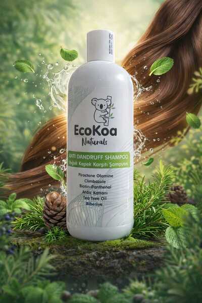 EcoKoa Anti-Dandruff and Repairing Sulfate-Free Salt-Free Shampoo 400 ml