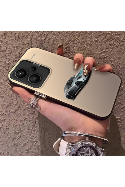 Hontinga Redmi Note 13 Pro Plus 5G Uyumlu Silikon Kenar Sert Arka Anti Düşme ...