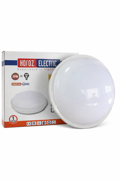 Horoz Electric 20w Ip65 Led Tavan & Duvar Armatürü