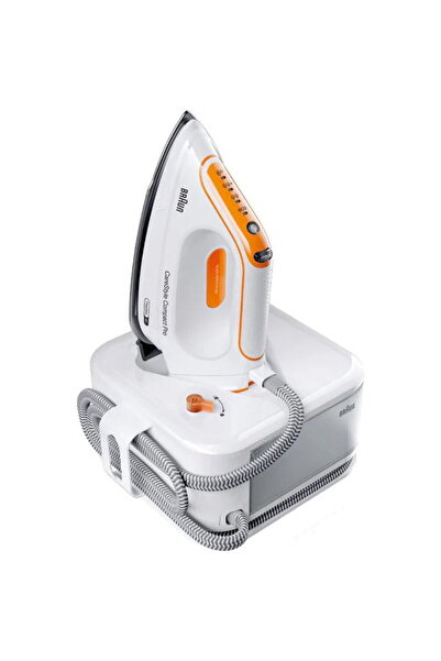 Braun CareStyle Compact Pro IS 2561 WH, stație de călcat cu abur (alb/portoca...