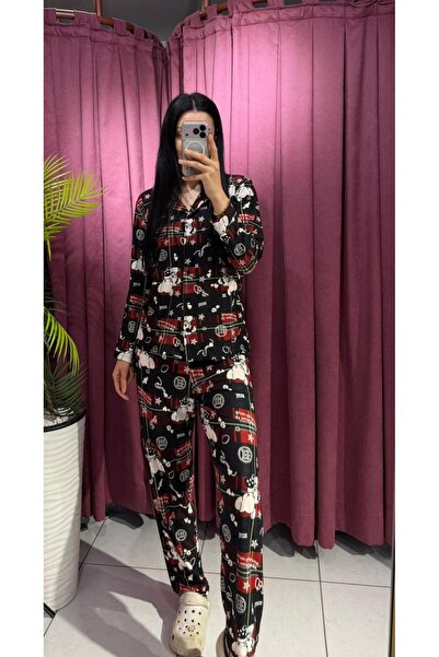 inci bayan giyim suede pajama set