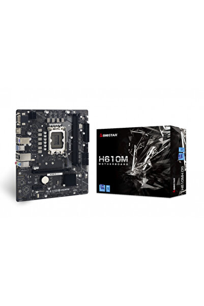 Biostar Placa de baza Biostar H610MHP D5, Intel H610, LGA 1700, mATX