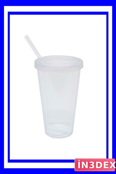 İN3DEX Mica Cup with Straw for Practical Use