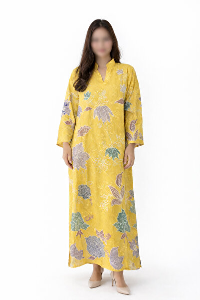 RONZA Women's jalabiya, lace fabric