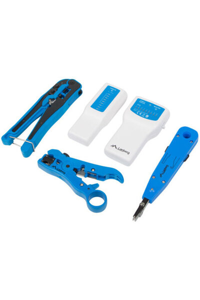 Lanberg NT-0302 cable crimper Tool set Multicolour