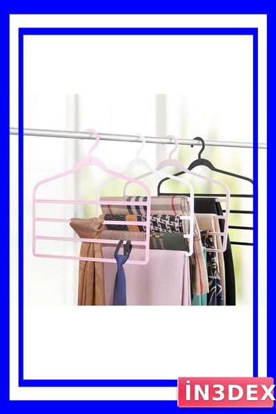 İN3DEX حامل ملابس متعدد الطبقات مقاس 42×37 سم