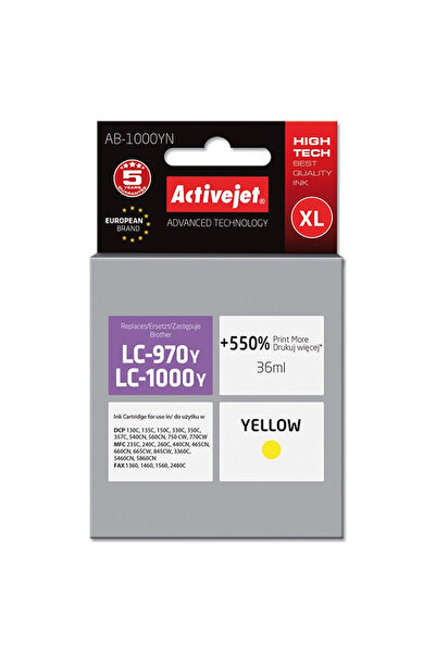 ActiveJet COMPATIBLE AB-1000 YN for Brother printer