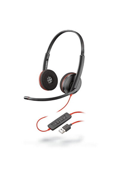 Poly Blackwire 3220 USB-A/C negru