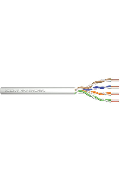 Assmann Cablu de instalare ASSNET100 CAT 5e U-UTP brut, 305 m, cutie de hârti...