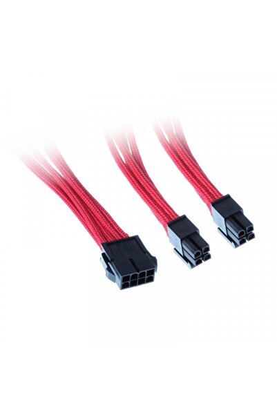 SilverStone 8-Pin-EPS to 4+4-Pin-ATX/EPS - 300mm Red