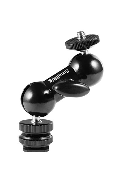 SmallRig 1135 Πολυλειτουργικό παπούτσι Διπλό κεφαλής με σφαιρική κεφαλή + 1/4"