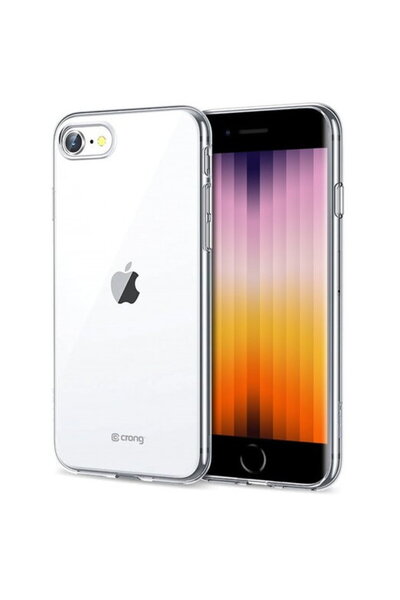 Crong Carcasă iPhone SE (2022/2020)/8/7 transparentă