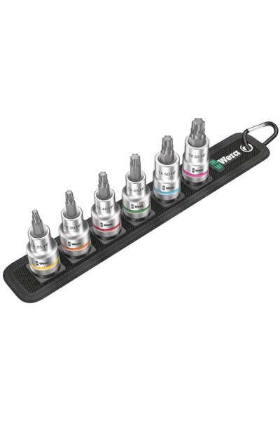 wera 05003997001 - Комплект вложки Колан C 3 TORX HF Zyklop TORX с функция за...