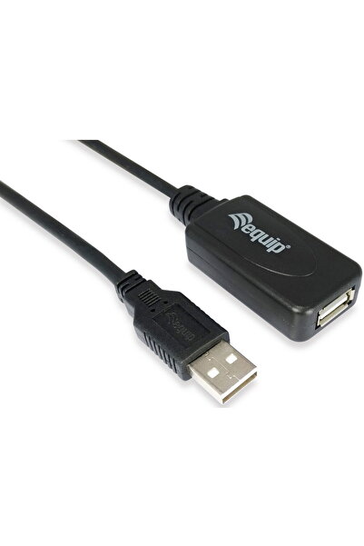 EQUIP Cablu USB 2.0 A -> A Versiune St/Bu 10.00m 480Mbps akt.sw