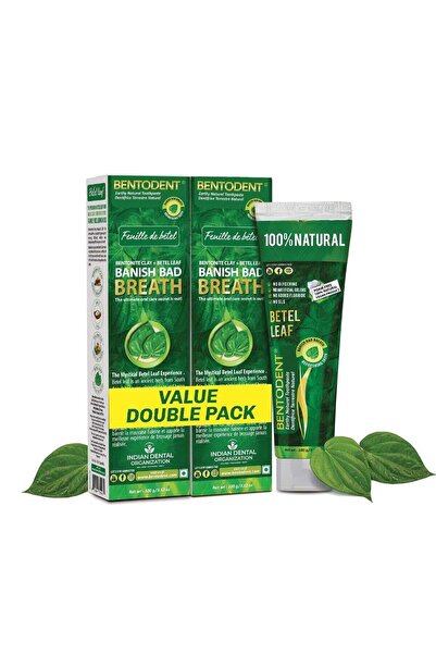 Bentodent Natural Toothpaste Betel Leaf(Pack of 2)