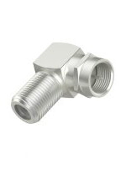 Hama Adaptor receptor satelit, mufă F - mufă F, 90°