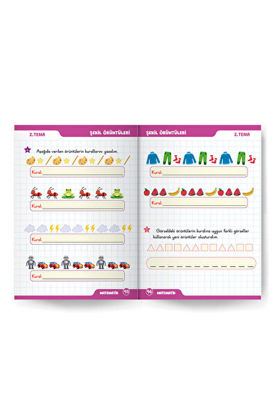Çocuk Akademi 2. Sınıf Etkinlikli Soru Bankası Matematik 1. Kitap