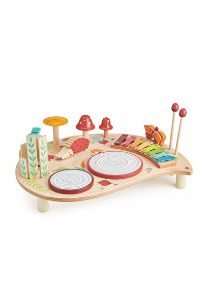 Tender Leaf Set de joacă din lemn - Masă muzicală