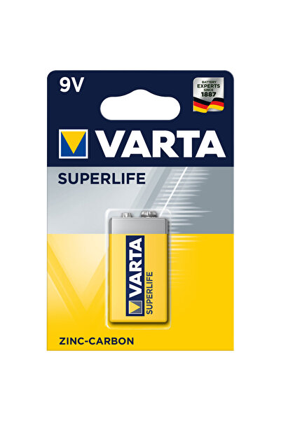 Varta Baterie zinc-carbon de unică folosință Superlife 9V