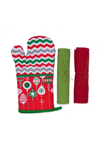 Heinner Set mănuși de bucătărie 3 piese Crăciun (diverse modele)