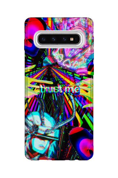 lelia حافظة هاتف شفافة مطبوعة متوافقة مع هاتف سامسونج جالاكسي S10 |   المجموع...