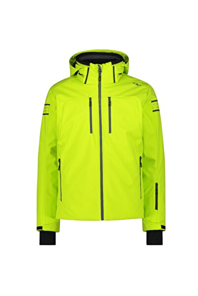 CMP Men's ski jacket 34W4647-Lime-XXL