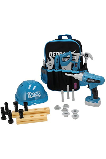 Generic Rucsac scule pentru copii, șurubelniță 28 buc