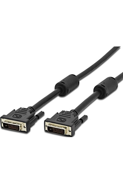 Assmann Cablu DVI-D - DVI(24+1) -> DVI(24+1) St/St 2,00 m negru