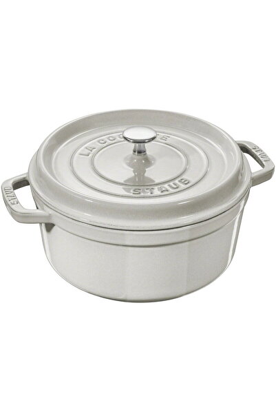 STAUB La Cocotte rotundă 24cm, trufe albe, fontă