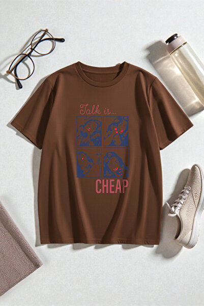 trendypassion Το Unisex Talk είναι φθηνό μπλουζάκι με στάμπα oversize