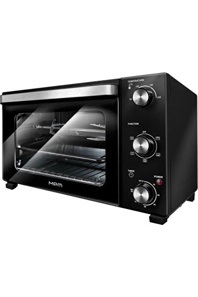 MPM Cuptor electric MPE-17/T 48 L 1800 W Negru