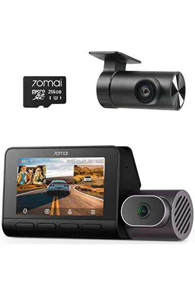 70MAİ T800 4K Car Camera + RC24 HDR Rear Camera + SD 256GB