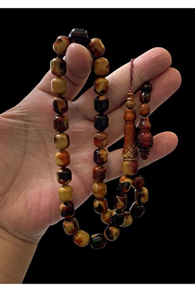 Trikala Collectible embroidered imame special design squeeze fire amber praye...