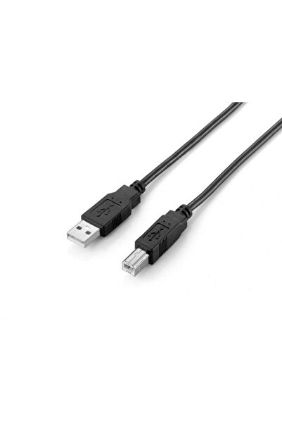EQUIP Cablu USB 2.0 tip A la tip B 128860, 1,8 m, negru