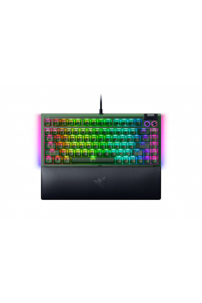 RAZER BlackWidow V4 75% - Ediția Phantom Green - Layout SUA