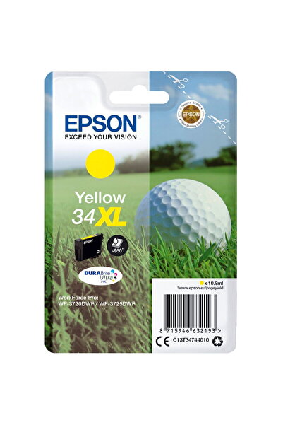 EPSON Касета за принтер 34XL T3474 жълта