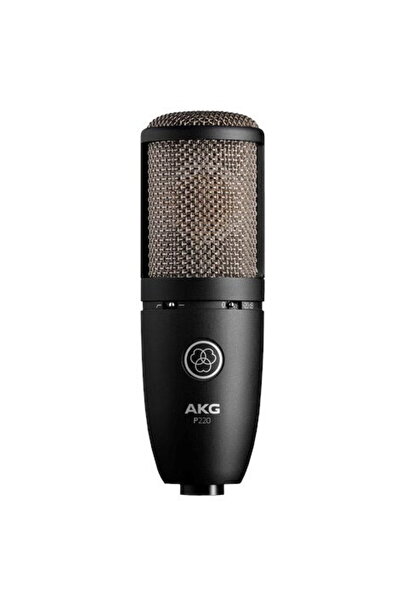 AKG Microfon P220 - condensator cu diafragmă mare, negru