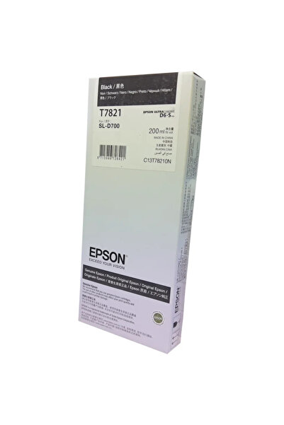 EPSON Printer Cartridge Black T 782 200 ml